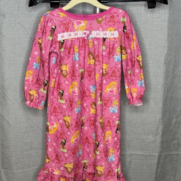 Disney Princess - Girls Long Sleeve Night Gown - Size 3T - Picture 2 of 7